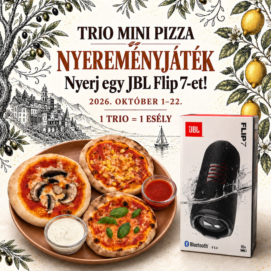 Mini pizza nyereményjáték